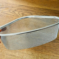 Kitchen Sink Drain Basket Triangle Shape Stainless Steel
