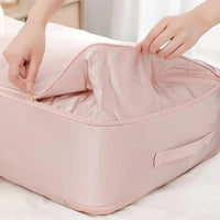 Storage Space Saving Self Compression Organizer