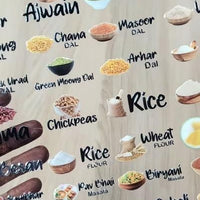 Waterproof Kitchen Spice Jar Label Stickers (Pack of 1 - 60 Stickers)