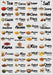 Waterproof Kitchen Spice Jar Label Stickers (Pack of 1 - 60 Stickers)